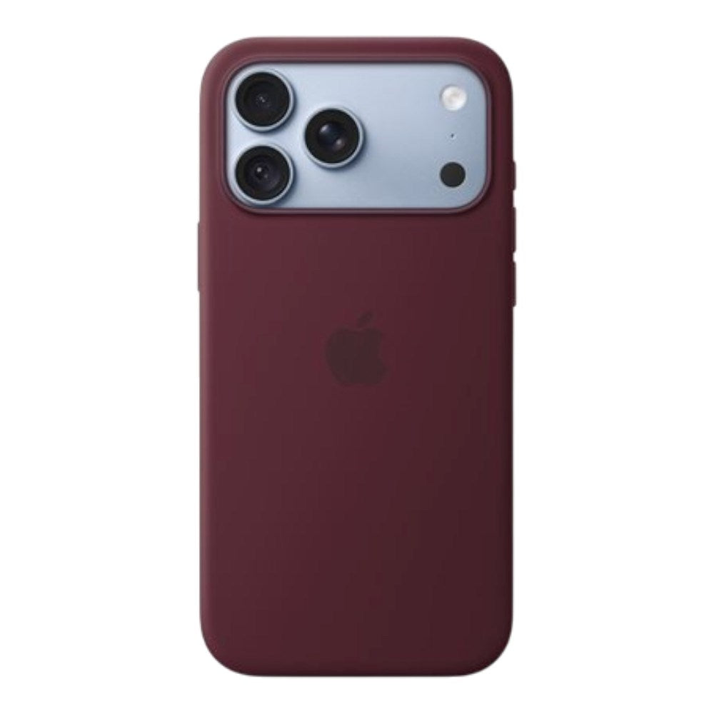Original Apple iPhone 18 Pro Max Silicone Case - MagSafe Kompatibel - Burgundy (MK914ZM/A)