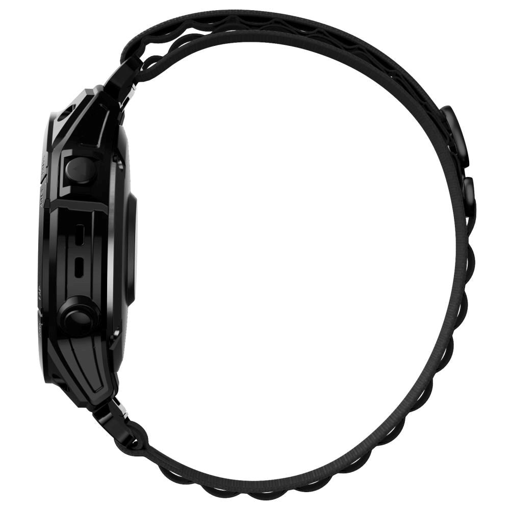 Universal Garmin 26mm QuickFit Tech-Protect Nylon Pro Klockarmband - Svart