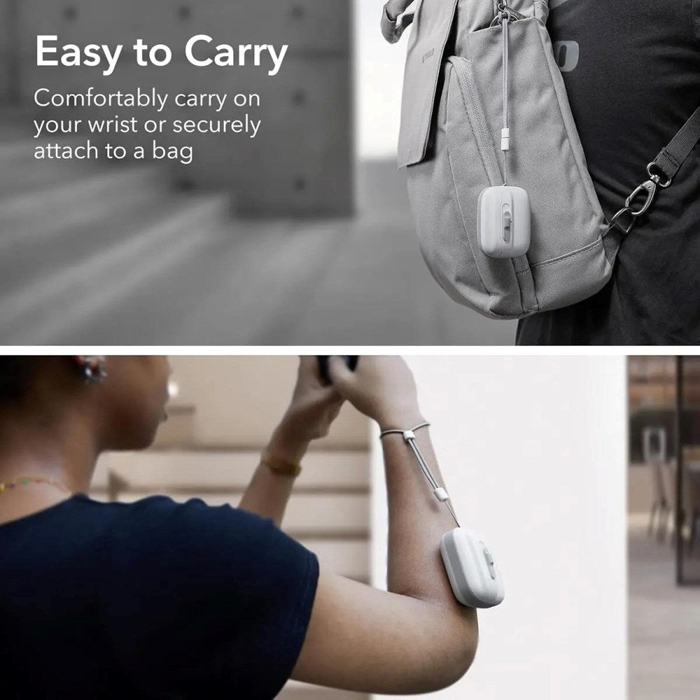 ESR AirPods Pro (1. & 2. Gen.) HaloLock Pulse Fodral - MagSafe Kompatibel - Vit