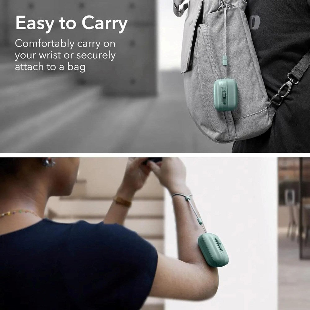 ESR AirPods Pro (1. & 2. Gen.) HaloLock Pulse Fodral - MagSafe Kompatibel - Grön