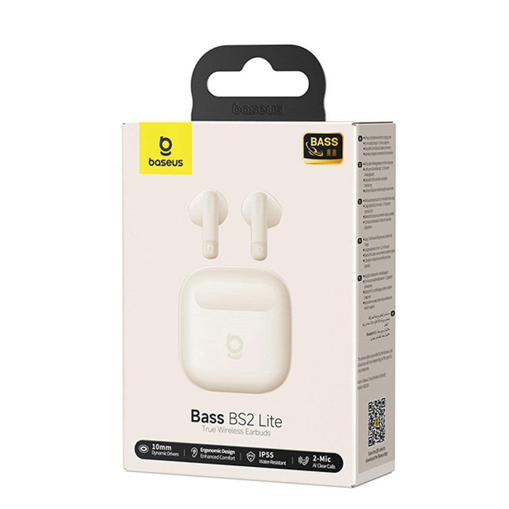 Baseus Bass BS2 Lite True Wireless Hörlurar - Rosa