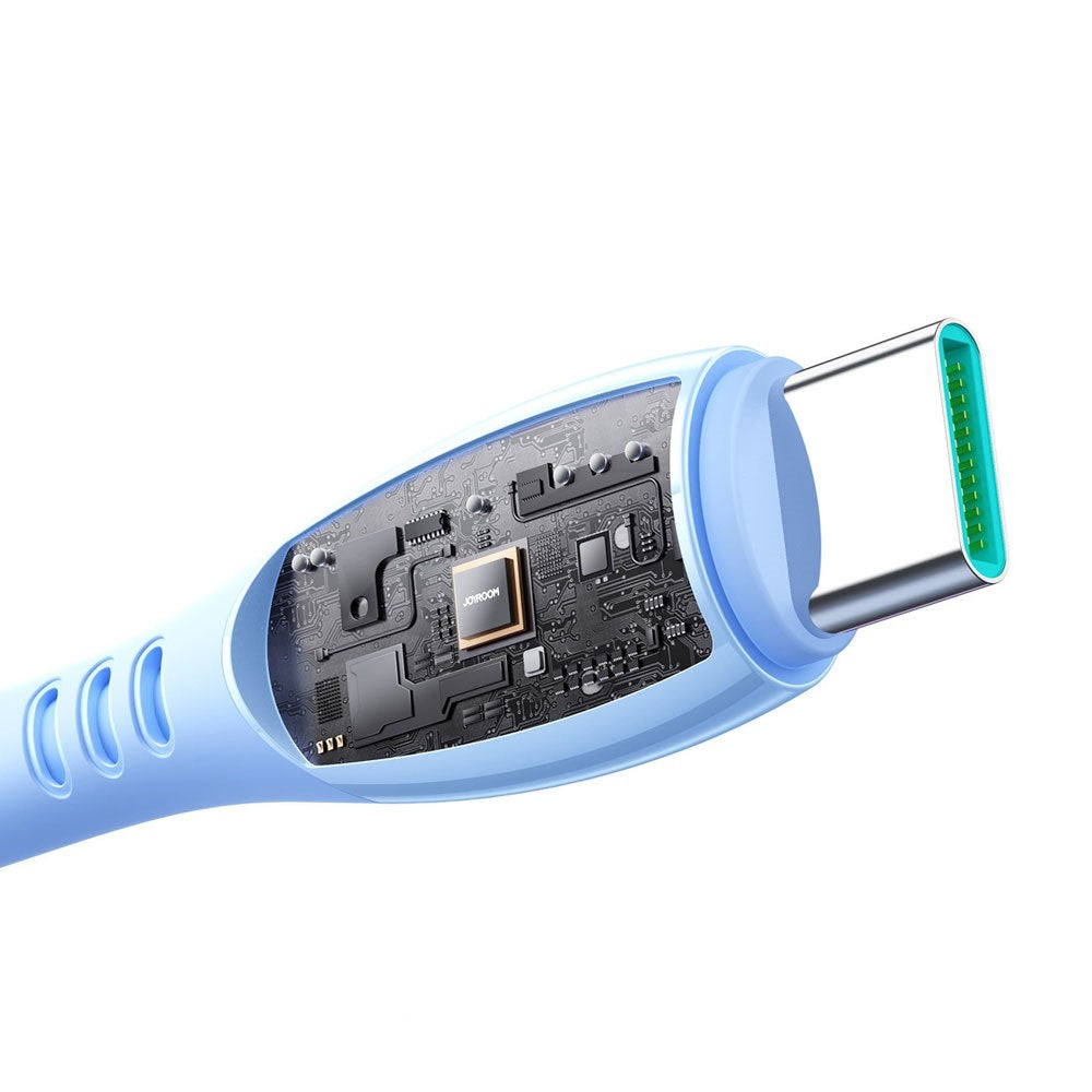 Joyroom 60W USB-C till USB-C Kabel - 1.2m - Blå