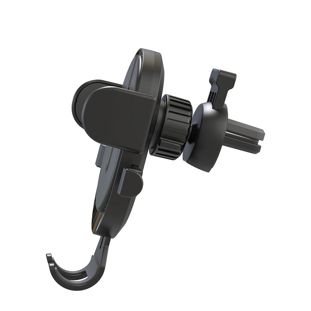 XO C60 Mobiltelefonhållare för Bil - Instrumentbräda och Ventilationsuttag - Max Mobil: 60 - 93mm - Svart