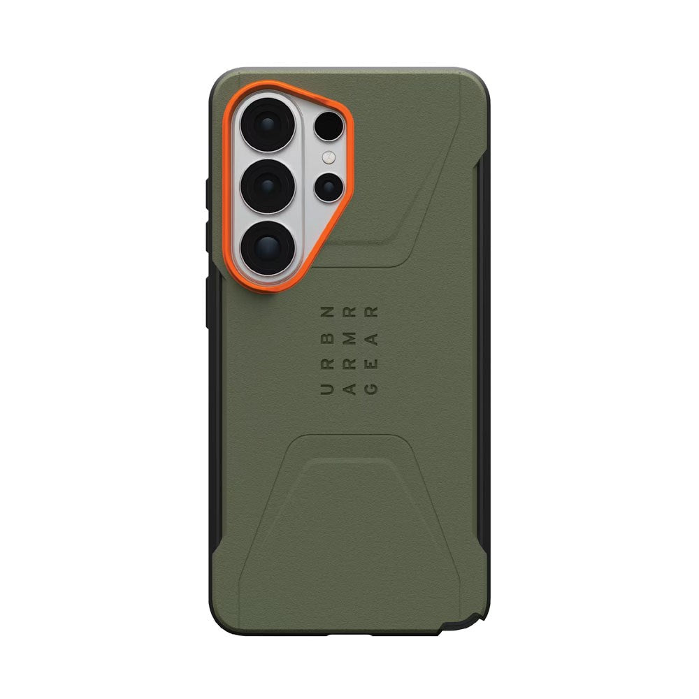 Samsung Galaxy S26 Ultra UAG Civilian Skal - MagSafe Kompatibel - Grön / Orange