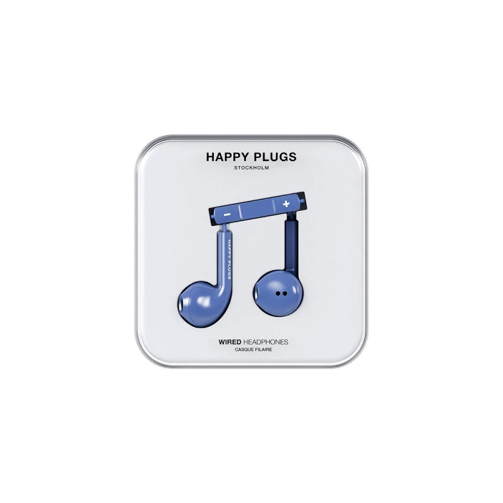 Happy Plugs Hörlurar med USB-C - In-Ear - Blå