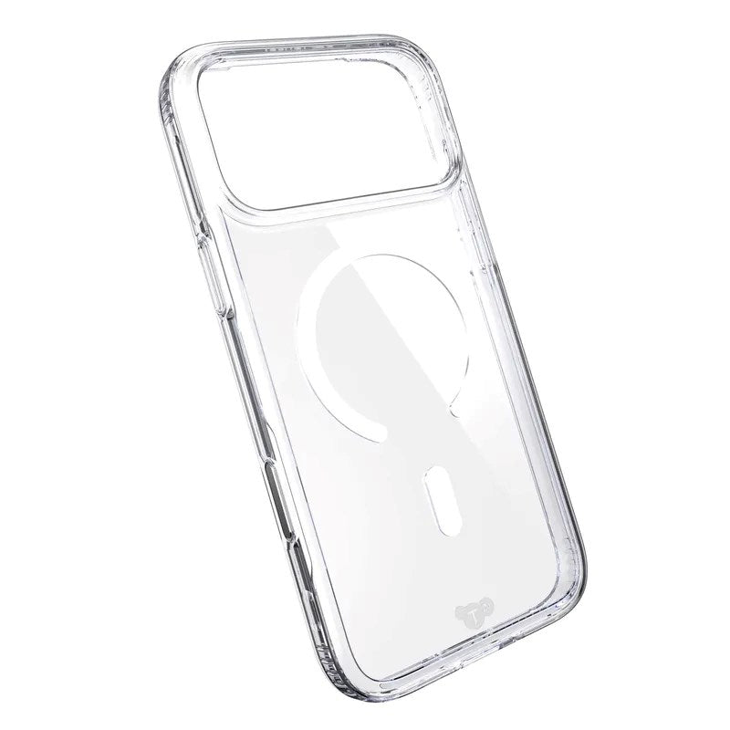 iPhone 18 Pro Max / 17 Pro Max Tech21 EVO Clear Skal - MagSafe Kompatibel - Transparent