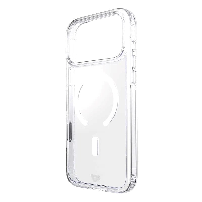 iPhone 18 Pro Max / 17 Pro Max Tech21 EVO Clear Skal - MagSafe Kompatibel - Transparent