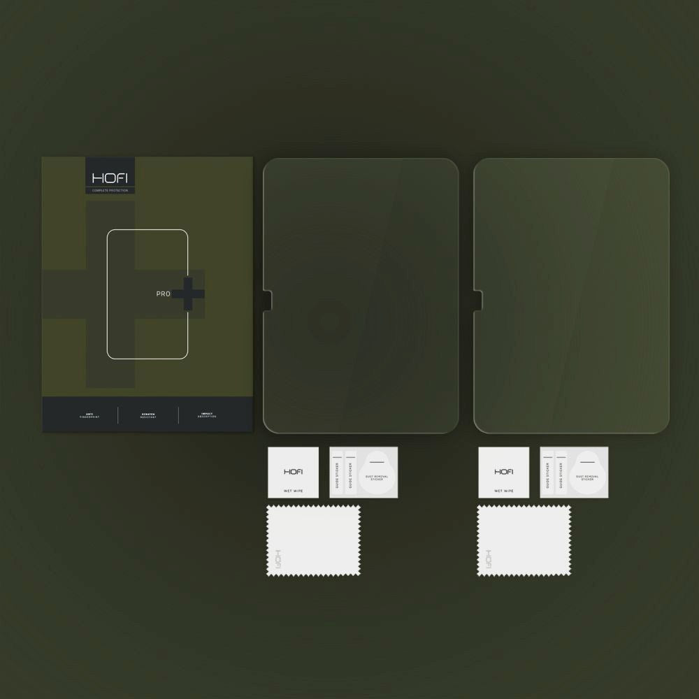 HOFI Glass Pro+ Skärmskydd 2-Pack för iPad 11" (2025) / iPad 10.9" (2024/2022) - Klar