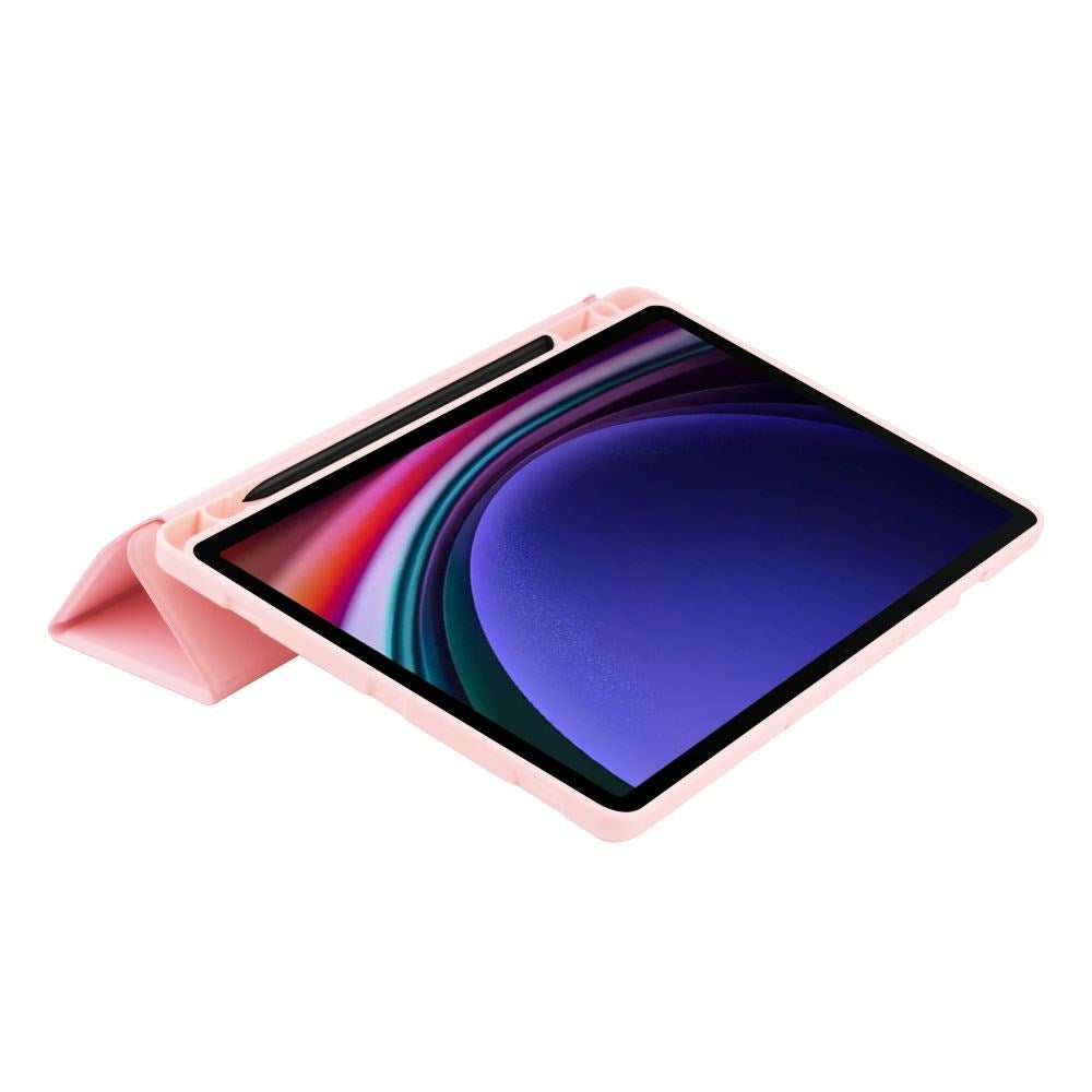 Samsung Galaxy Tab S10 FE / S9 FE Tech-Protect SC Fodral med Stylus Pen Hållare - Rosa