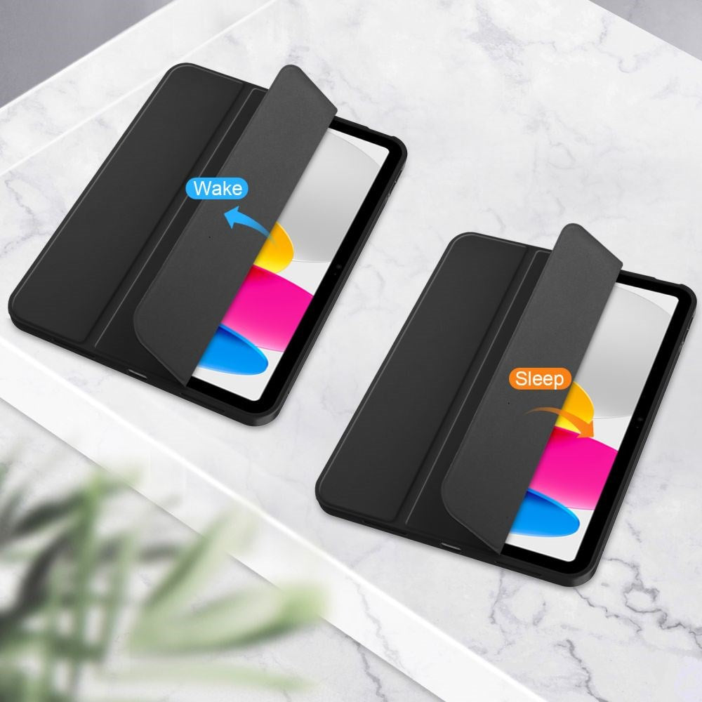 Tech-Protect iPad 11" (2025) / iPad 10.9" (2024/2022) SC Fodral m. Apple Pencil Hållare - Svart