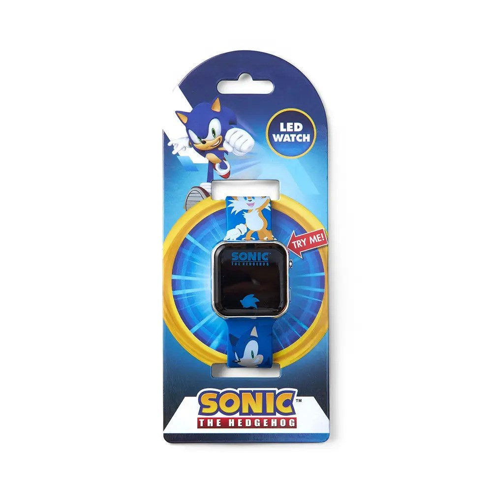 Accutime LED-Klocka för Barn med Justerbar Rem - Sonic V2
