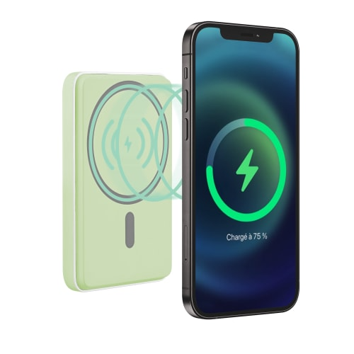 T'NB 5000 mAh MagSafe Powerbank - Grön