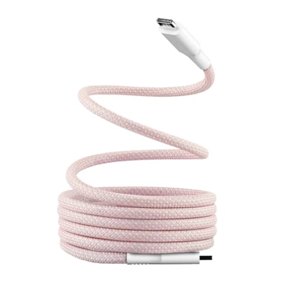 T'NB Magnetisk USB-C till USB-C Kabel - 1.5m / 60W - Rosa