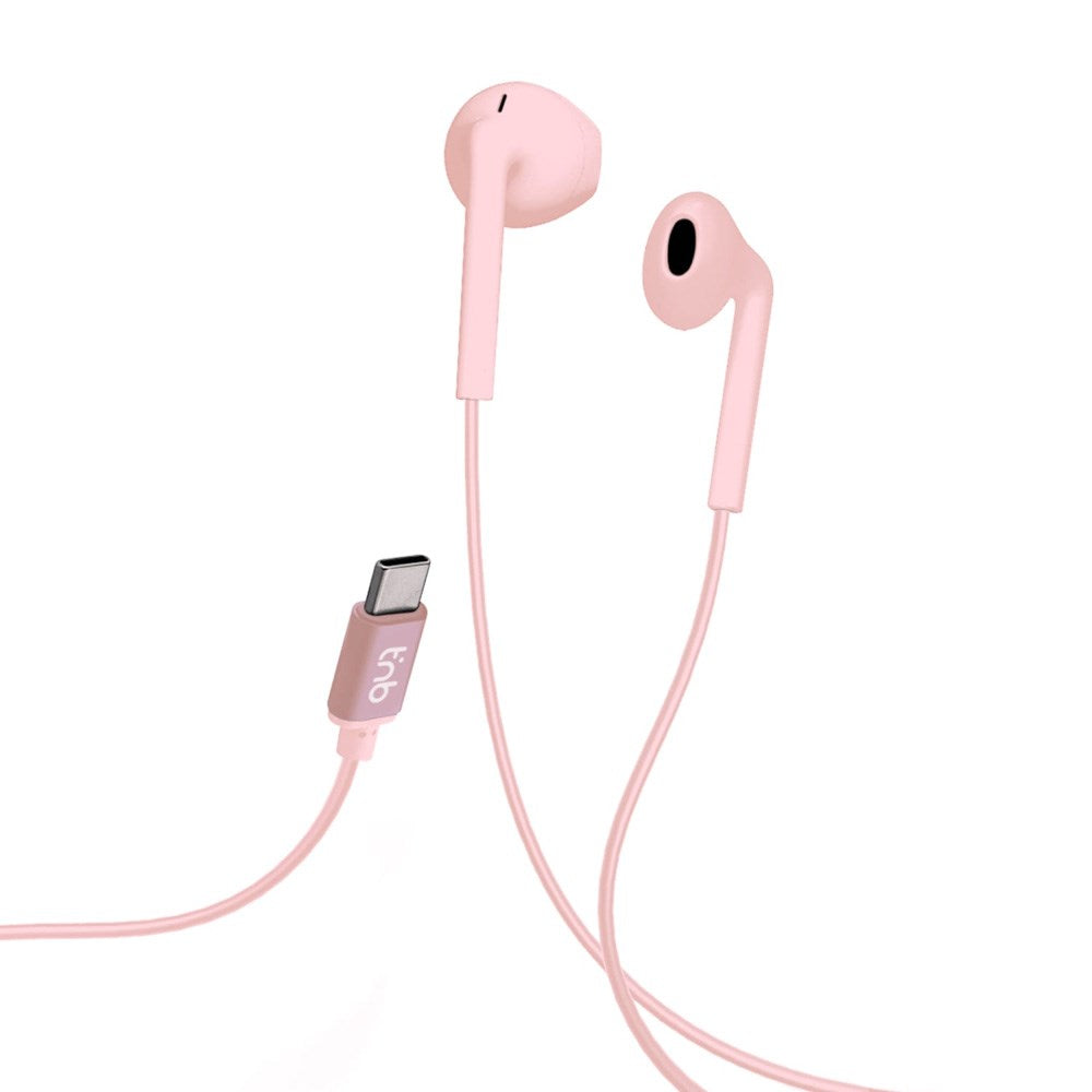 T'NB C-SOUND In-Ear Hörlurar - USB-C - Rosa