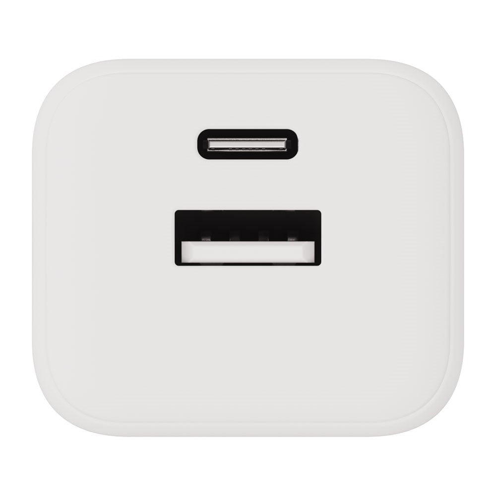 X2O 35W Väggladdare m. 1x USB-A & 1x USB-C - Vit