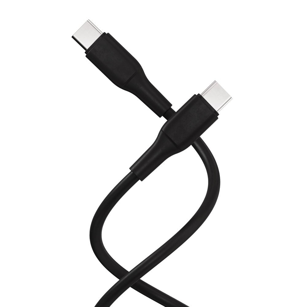 X2O Superflex 60W USB-C till USB-C Kabel - 1.5m - Svart