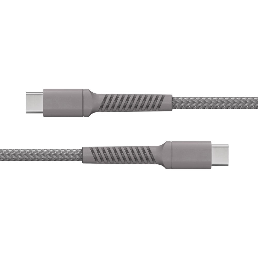 X2O Longlife 100W USB-C till USB-C Kabel - 2m - Grå