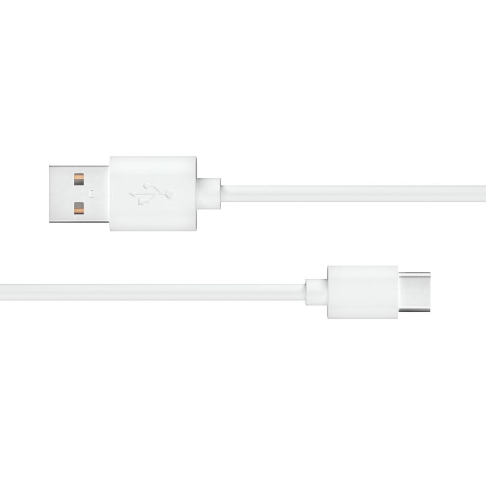 X2O Basic 60W USB-A till USB-C Kabel - 2m - Vit