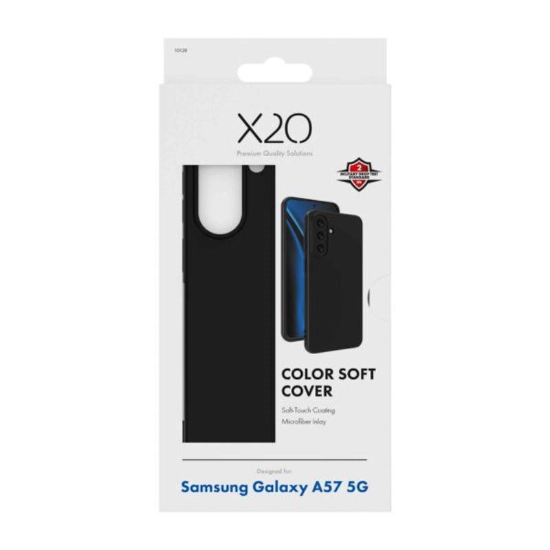 Samsung Galaxy A57 X2O Color Soft Skal - Svart