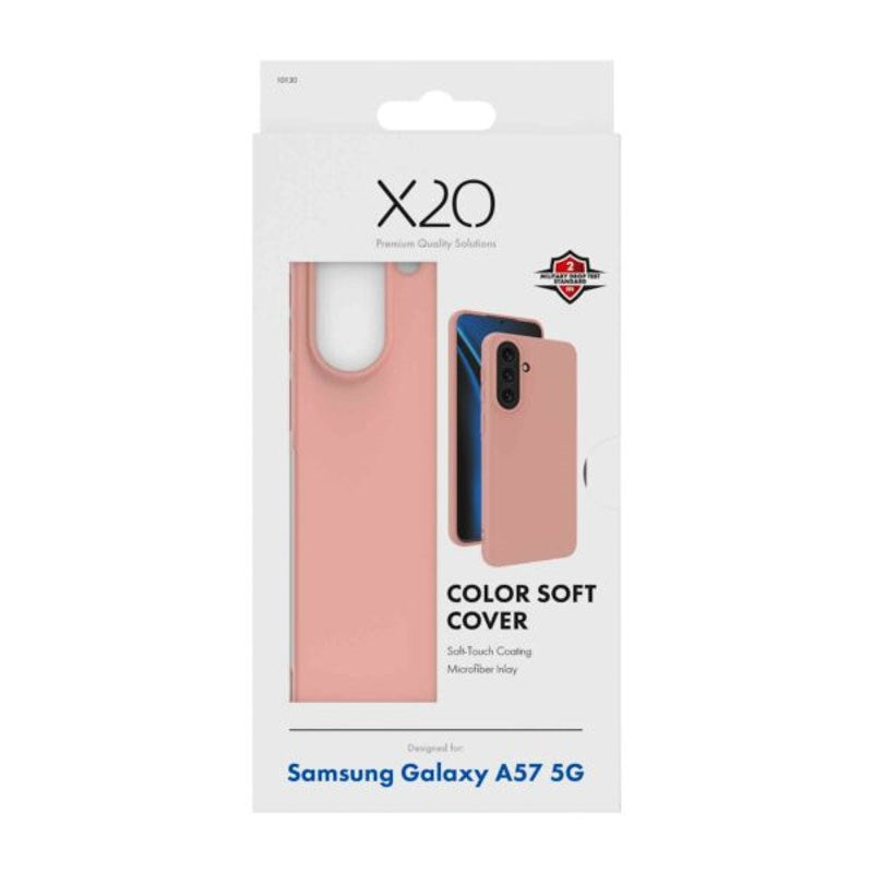 Samsung Galaxy A57 X2O Color Soft Skal - Rosa