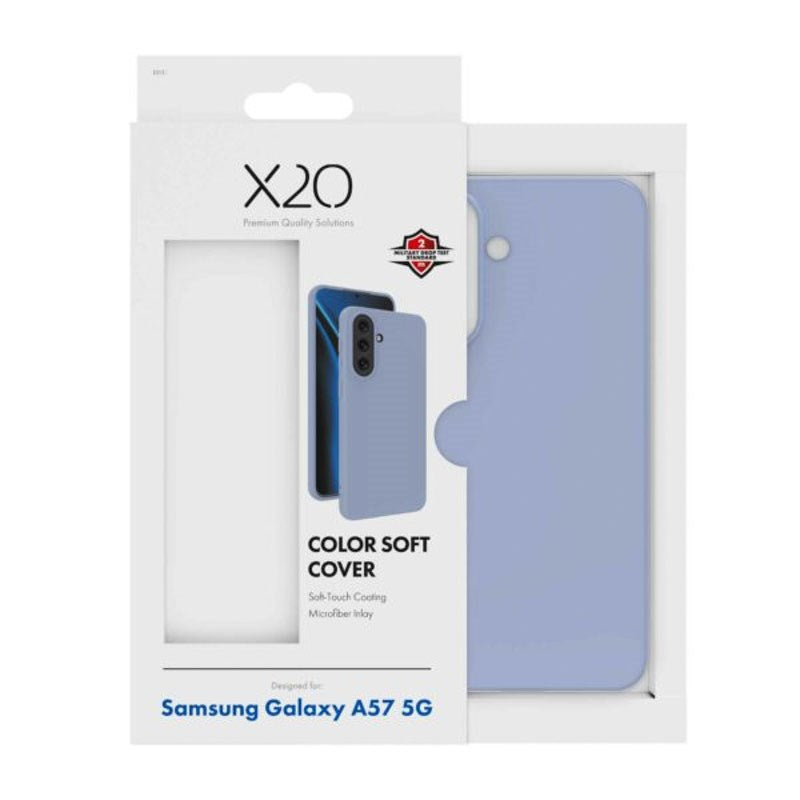 Samsung Galaxy A57 X2O Color Soft Skal - Lila