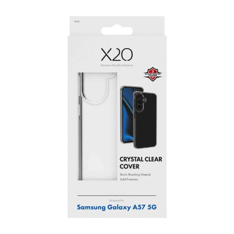 Samsung Galaxy A57 X2O Crystal Clear Skal - Genomskinlig