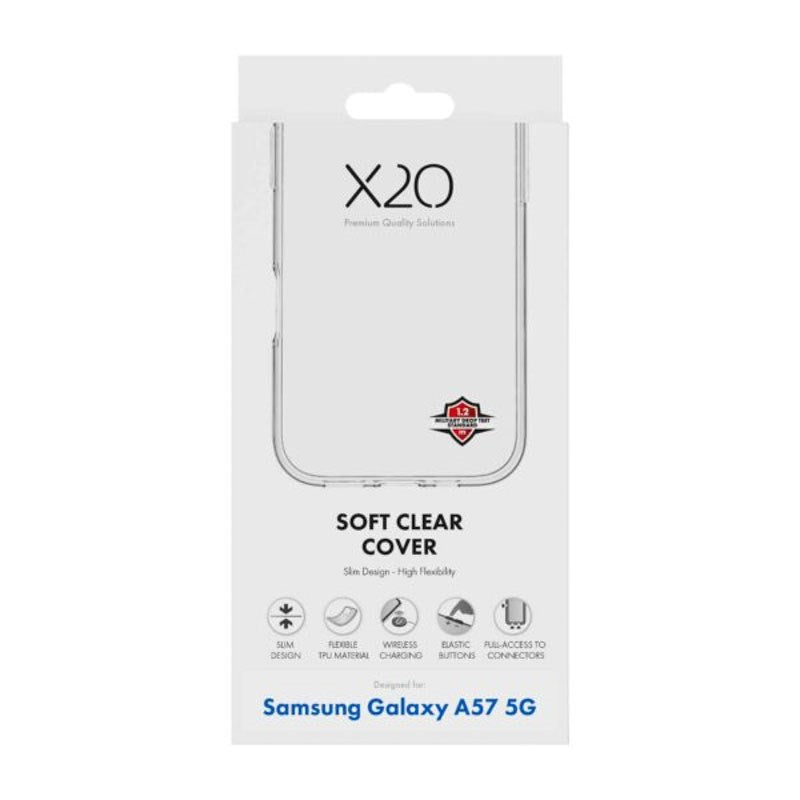 Samsung Galaxy A57 X2O Clear Soft Skal - Genomskinlig
