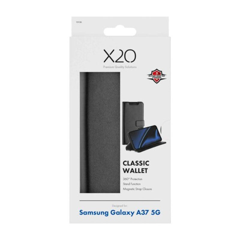 Samsung Galaxy A37 X2O Classic Wallet Fodral - Svart