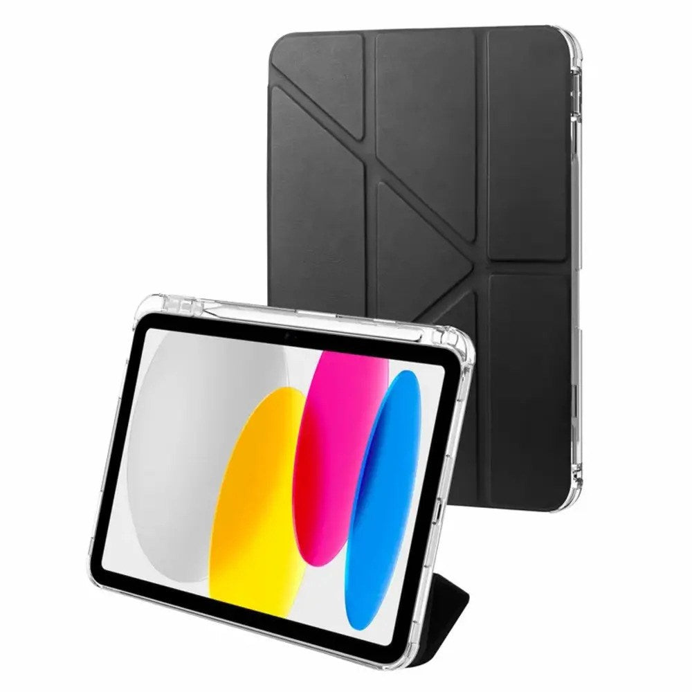 iPad 11" (2026 / 2025) / 10.9" (2024 / 2022) X2O Origami Folio Fodral - Svart