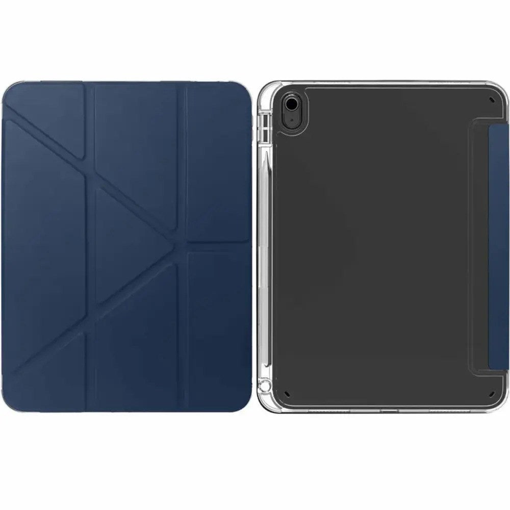 iPad 11" (2026 / 2025) / 10.9" (2024 / 2022) X2O Origami Folio Fodral - Blå