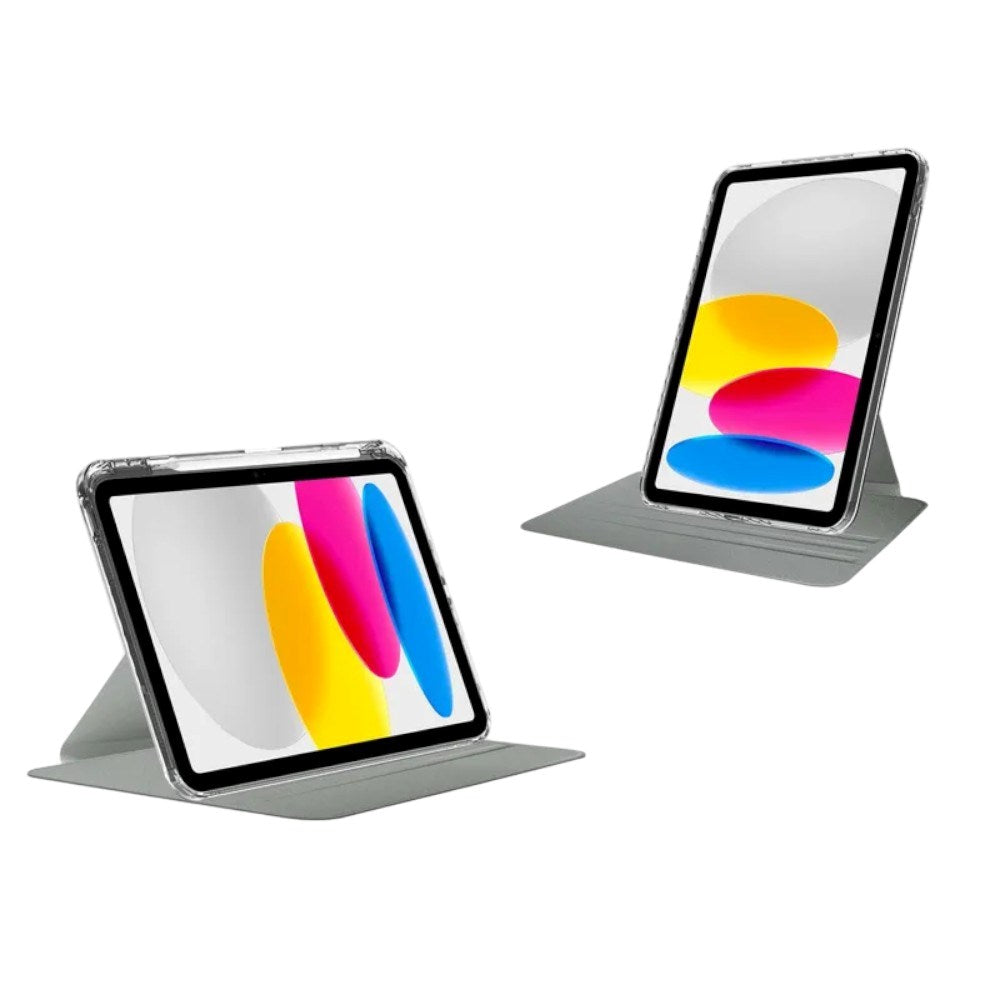 iPad 11" (2026 / 2025) / 10.9" (2024 / 2022) X2O 2-i-1 Mag Folio Fodral - Grå