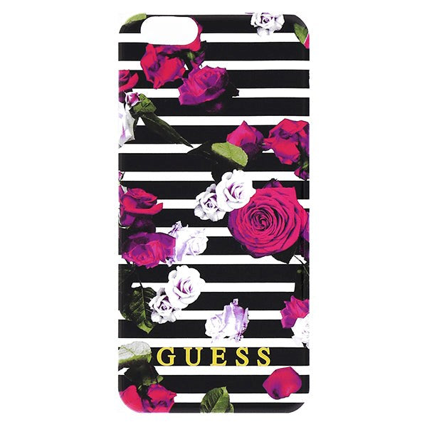 Guess iPhone 6/6s Spring Skal TPU - Ränder Rosor