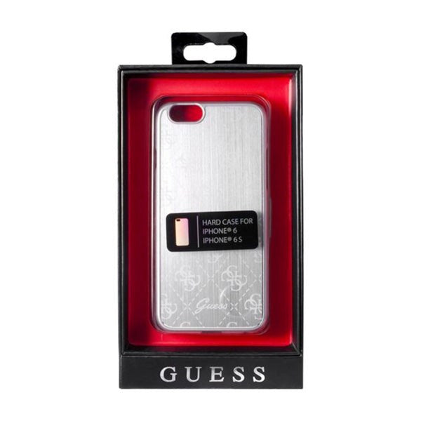 iPhone 6/6s 4G Guess Aluminium Hårt Skal - Silver
