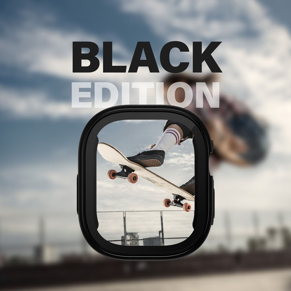 PanzerGlass Apple Watch Ultra 3/2/1 (49mm) Snappie Full Body Fodral med Inbyggt Skärmskydd - Svart