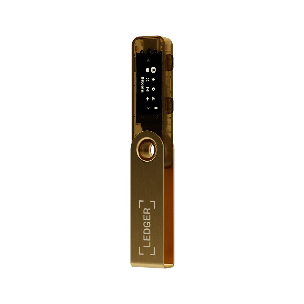 Ledger Nano S Plus Crypto Hardware Wallet - Gold