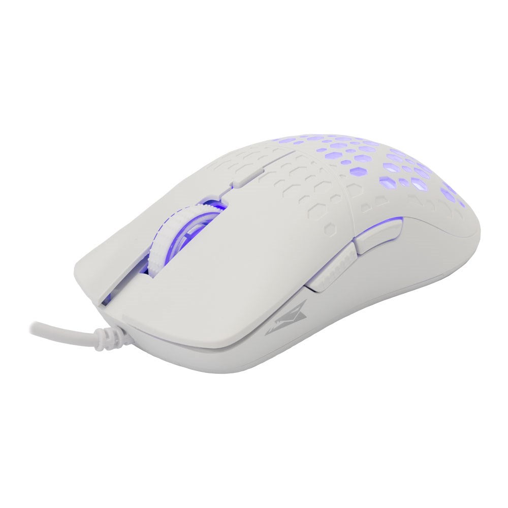 Baracuda OCTOPUS Gaming Mus - 6D / 3600 DPI - Vit