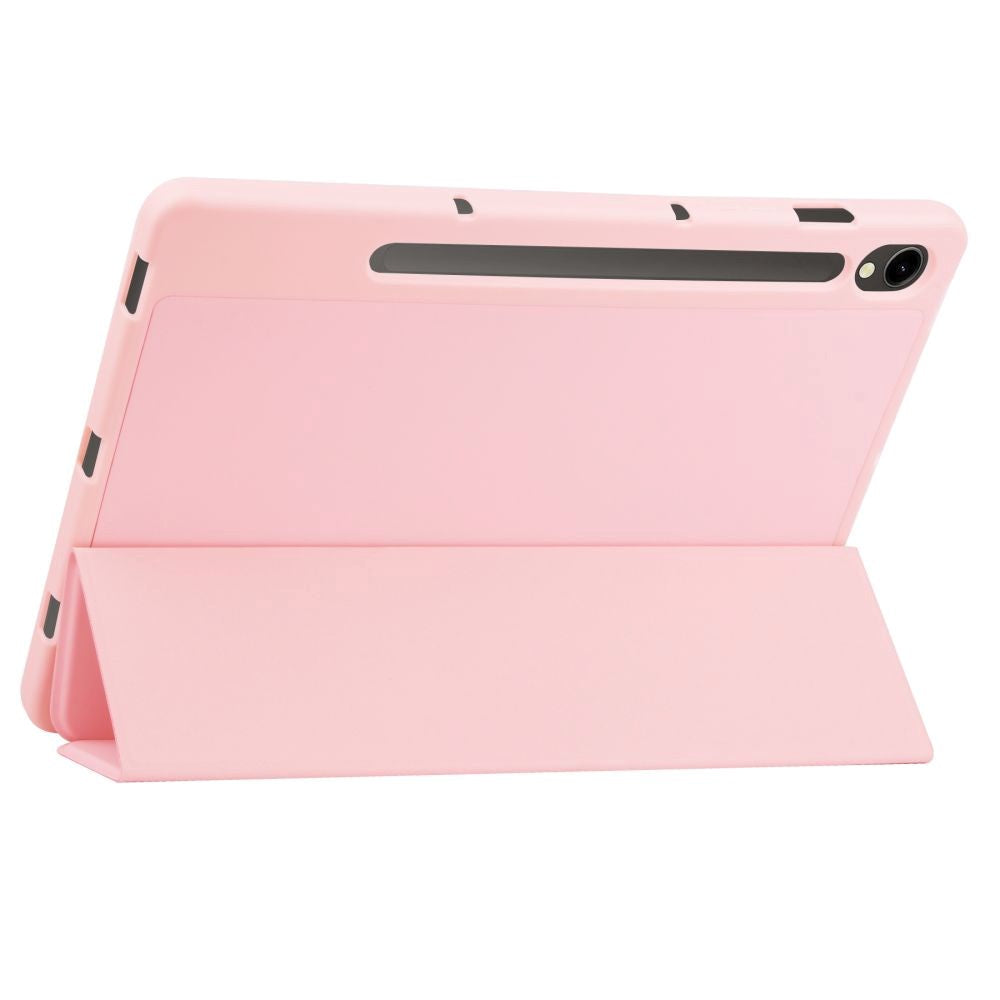 Samsung Galaxy Tab S10 FE / S9 FE Tech-Protect SC Fodral med Stylus Pen Hållare - Rosa