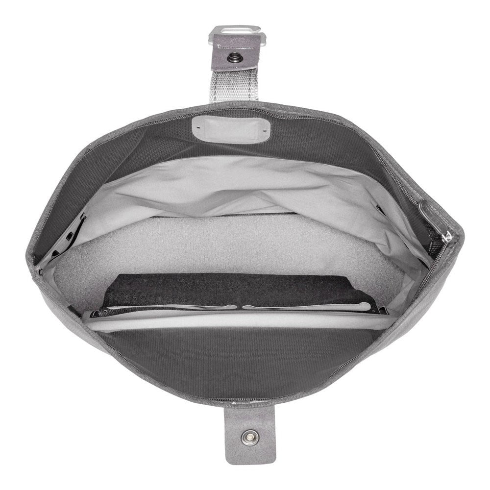 ORTLIEB Twin-City 9L 2-i-1 Cykelväska & Axelväska (30 x 39 x 12 cm) - Grå