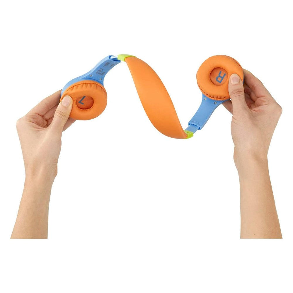 HAMA Trådbundna Hörlurar för Barn - Max. 85 dB - On-Ear - Blå / Orange