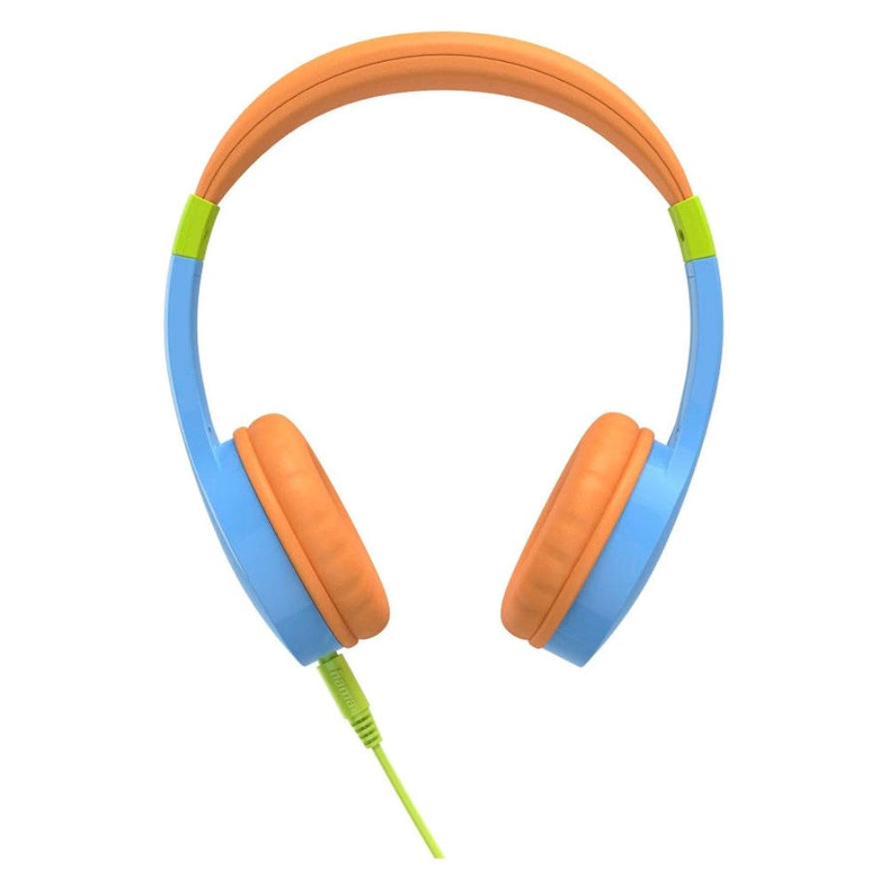 HAMA Trådbundna Hörlurar för Barn - Max. 85 dB - On-Ear - Blå / Orange