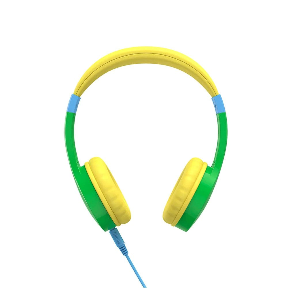 HAMA Trådbundna Hörlurar för Barn - Max. 85 dB - On-Ear - Grön / Gul