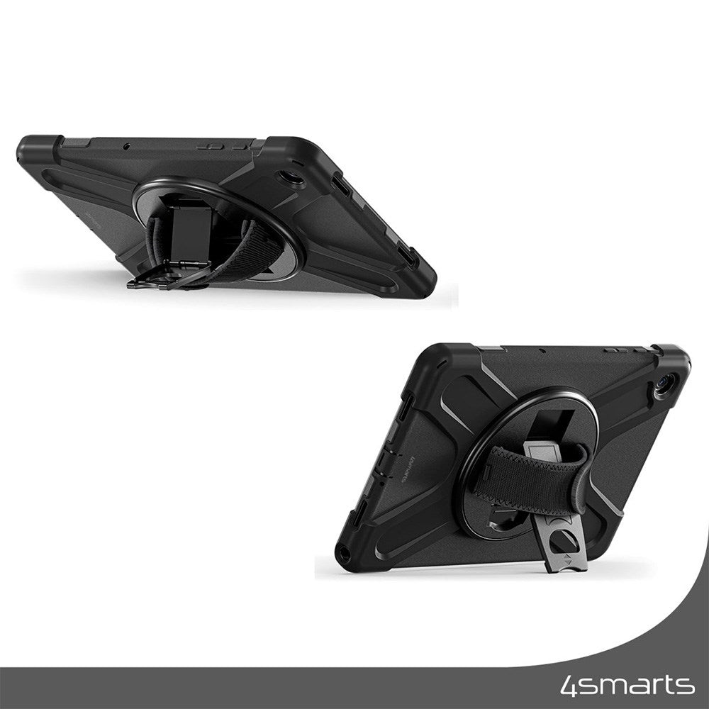 Samsung Galaxy Tab S10 FE / S9 FE 4smarts Rugged Surfplatta Fodral GRIP - Svart