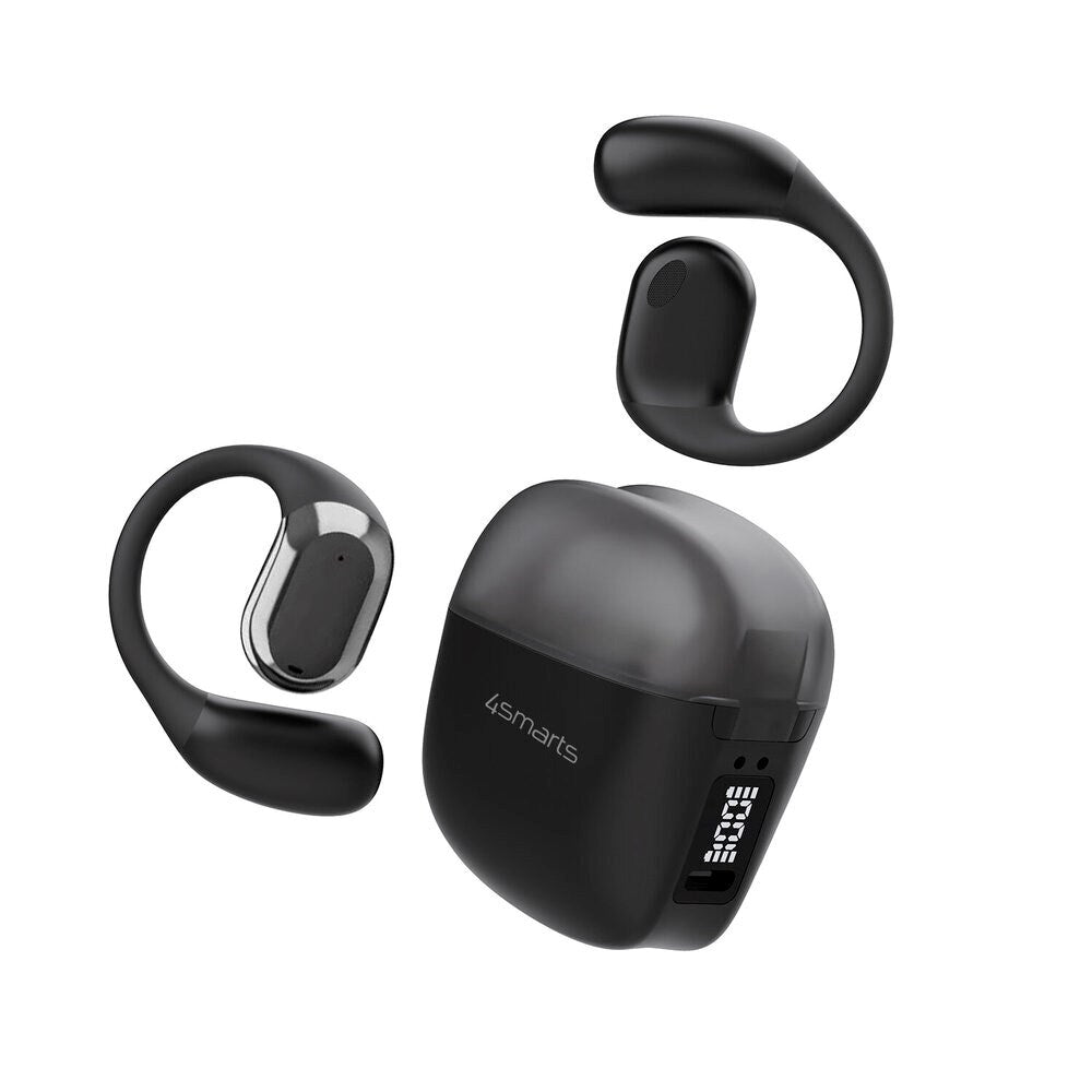4smarts True Wireless SkyBuds Sport Hörlurar - Open-Ear - Svart
