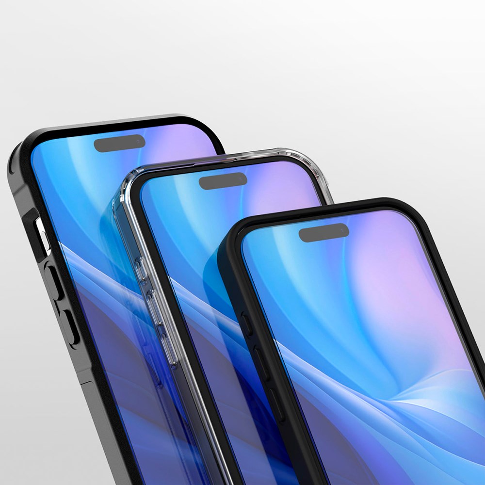 iPhone 16 Pro 4smarts Second Glass Skärmskydd med Monteringsram - Case Friendly - Genomskinlig