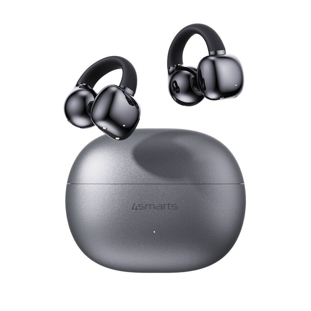 4smarts True Wireless SkyBuds Clip Hörlurar - Open-Ear - Grå