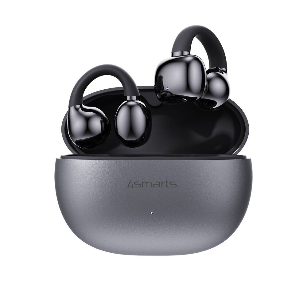 4smarts True Wireless SkyBuds Clip Hörlurar - Open-Ear - Grå