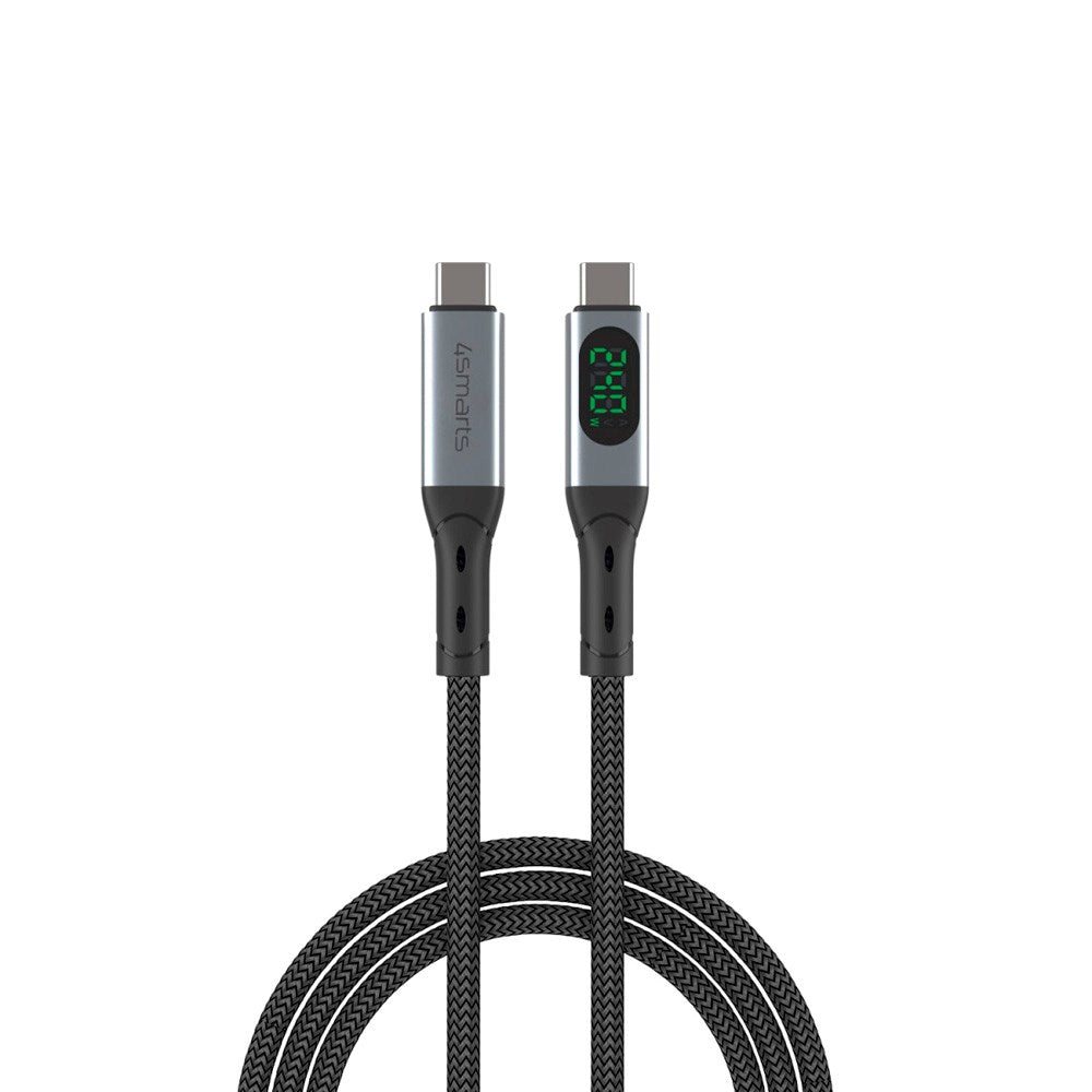 4smarts DigitCord Enterprise USB-C Kabel 240W - 1.5m - Svart