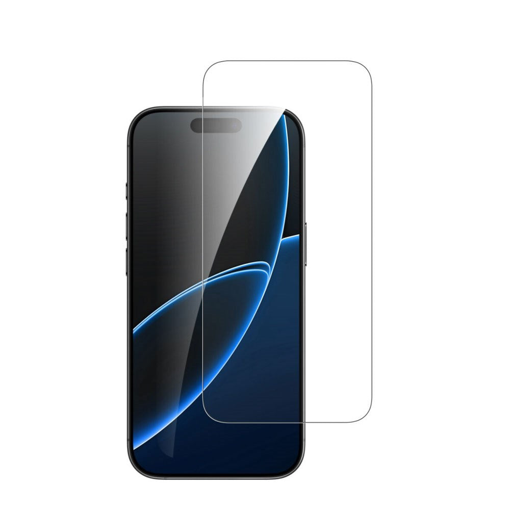 iPhone Air 4Smarts Second Glass Skärmskydd med Monteringsram - Case Friendly - Genomskinlig