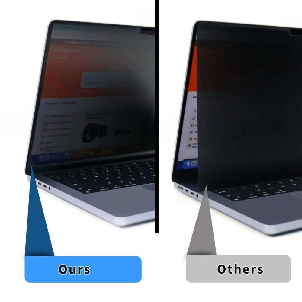 MacBook Neo 13 A18 Pro (2026) 4smarts Magnetiskt Sekretessskydd - Genomskinlig
