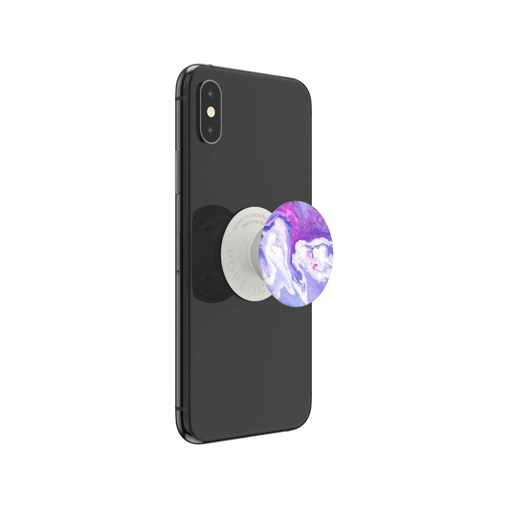PopSockets PopGrip Avtagbart Grepp med Stativfunktion - Lavender Flow